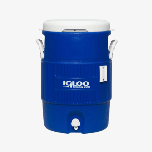 Igloo 5 Gallon Seat Top Water Jug With Cup Dispenser