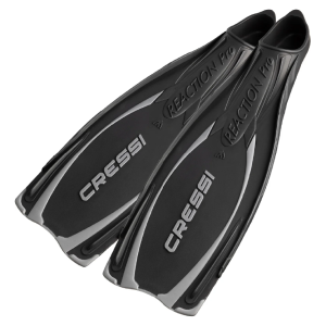 Cressi Reaction Pro Fins - Black/Silver