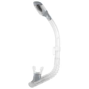 Cressi Minidry  Snorkel - Clear/Sirlver