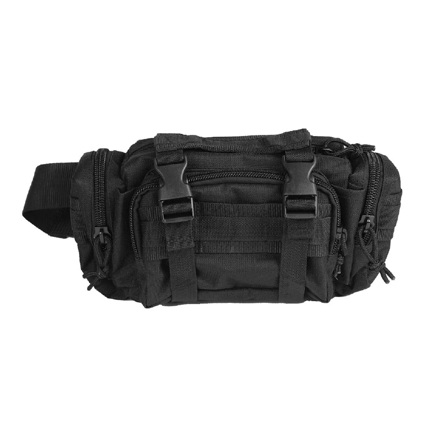 Miltec Waist Bag Modular System - Black