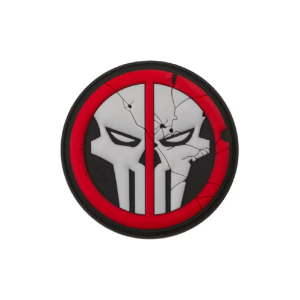 JTG Deathpool Skull Rubber Patch