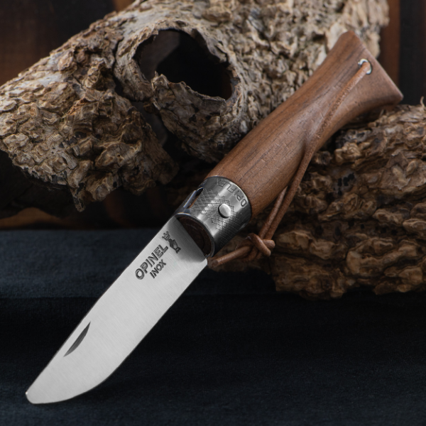 Opinel No.06 Opiflex Walnut Wood Knife - Image 2