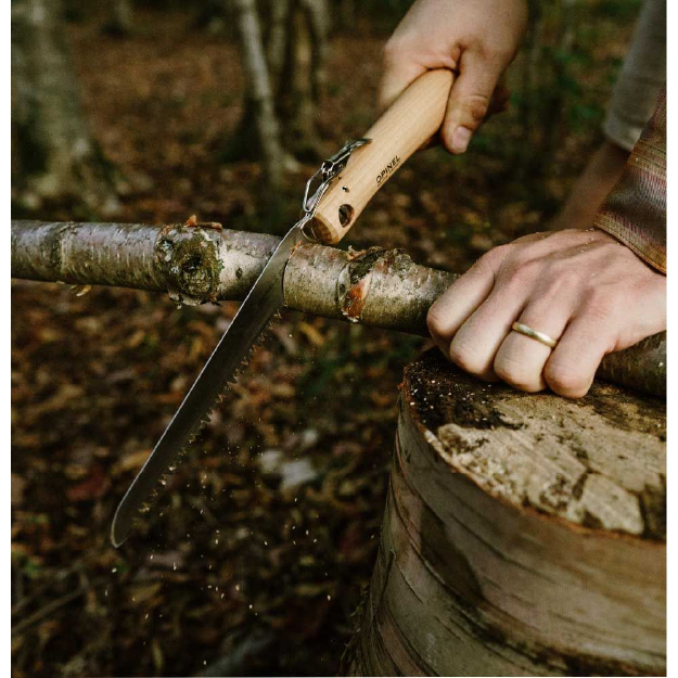 Opinel No.18 Garden Knife - Saw Beech - Image 2