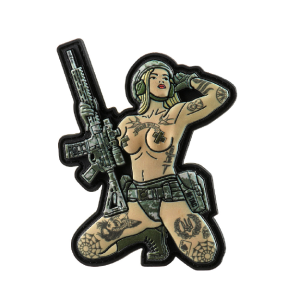 M-Tac Patch Tactical Girl Tattoo
