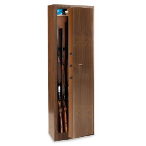 Gun Safe Box Wooden Grain WK55 - 10 Guns