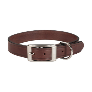 Stepland Buffalo Leather Dog Collar