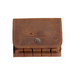 Verney Carron Leather Cartridge Pouch - 5 cartridges
