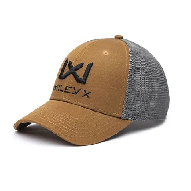 Wiley X Trucker Cap - Tan/Grey/Black