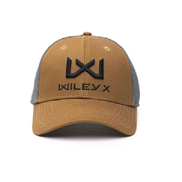 Wiley X Trucker Cap - Tan/Grey/Black - Image 2