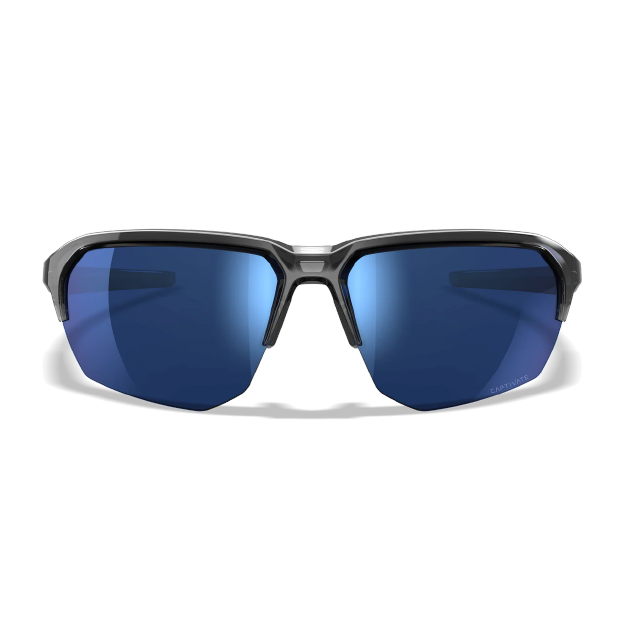 Wiley X JALK - Gloss Crystal Grey Frame/Polarized Blue Mirror Lens - Image 2