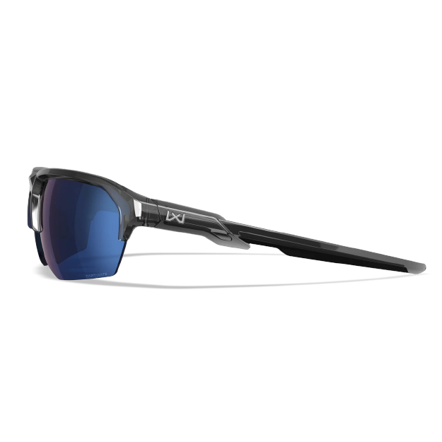 Wiley X JALK - Gloss Crystal Grey Frame/Polarized Blue Mirror Lens - Image 3