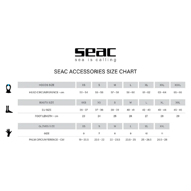 SEAC Prime Gloves - 2mm - Image 2
