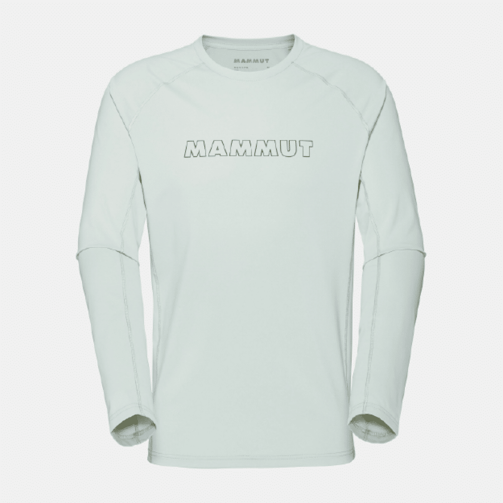 Mammut Selun FL Longsleeve Men Logo - Silver Sage