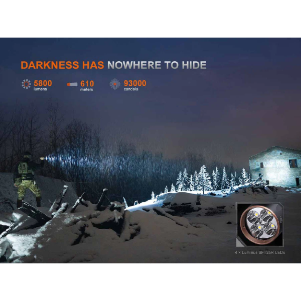 Fenix TK35R Rechargeable Flashlight - Image 2
