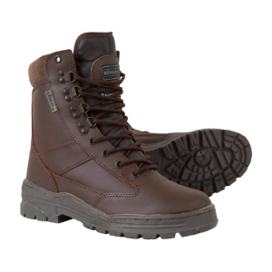 Kombat Patrol Leather Boots Junior - Brown