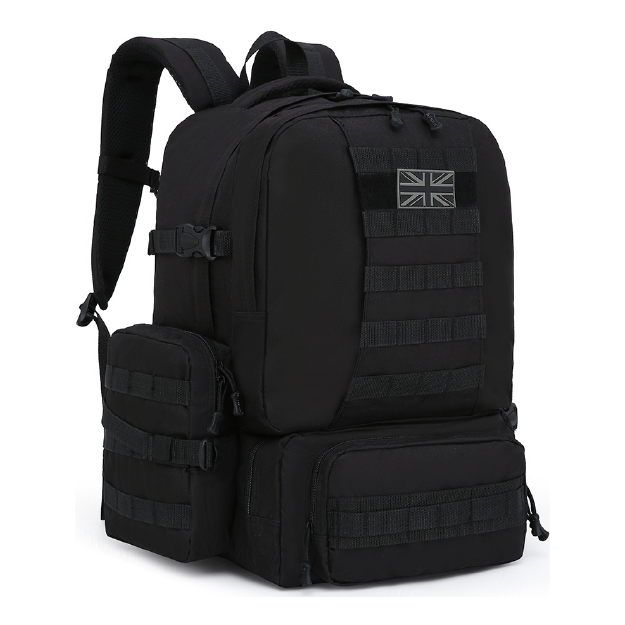 Kombat Expedition Pack 50ltr - Black