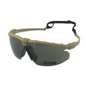 Kombat Ranger Glasses  - Smoke Lens/Coyote