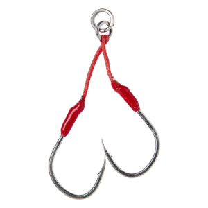 Savage Gear Bloody J Double Asymmetric Assist Hooks (Pack of 4)