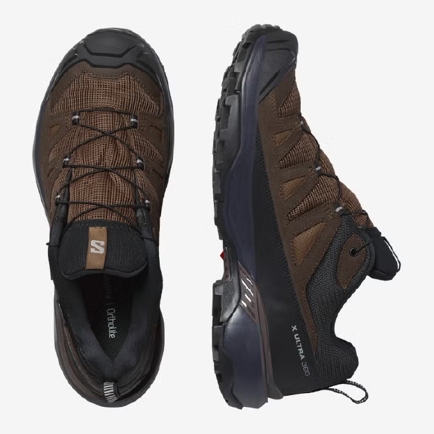 Salomon X Ultra 360 Leather Gore-Tex - Dark Earth/Delicioso - Image 2